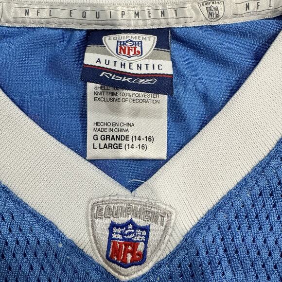 Chargers Ladanian Tomlinson Jersey Youth Size Large 14/16 #21 Reebok Distress - Picture 8 of 8